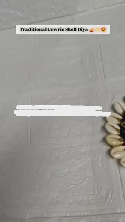 Cowrie Shell Design Tealight Holder Pack of 2